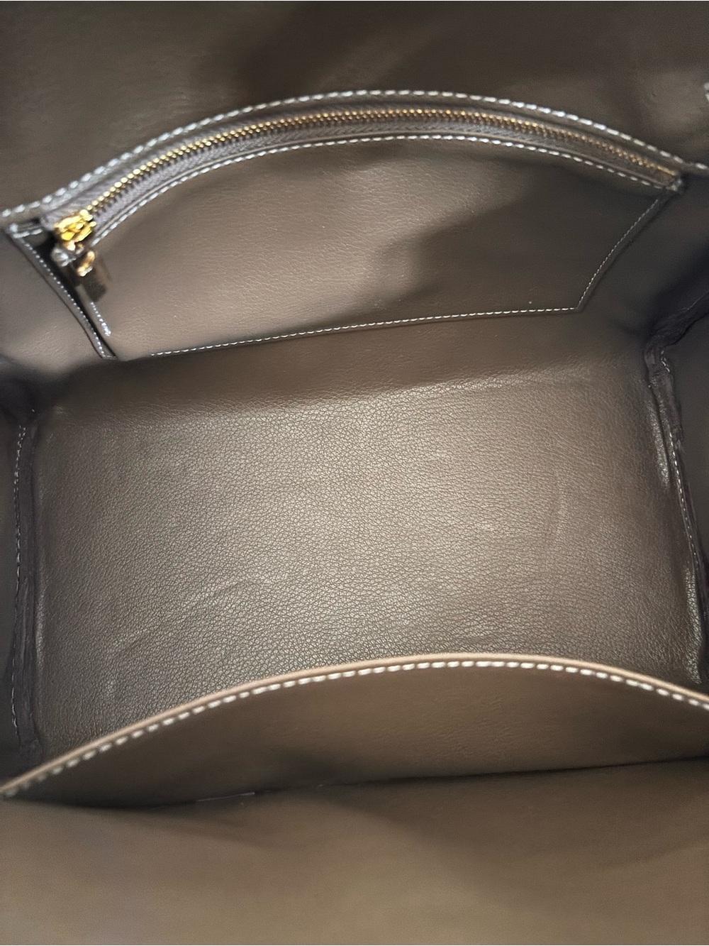Leather and Canvas Handbag - Picture 8 of 10